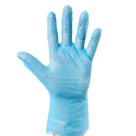 Ръкавици – ТРЕ AMPRI – BASIC PLUS – сини без пудра – 200 бр.